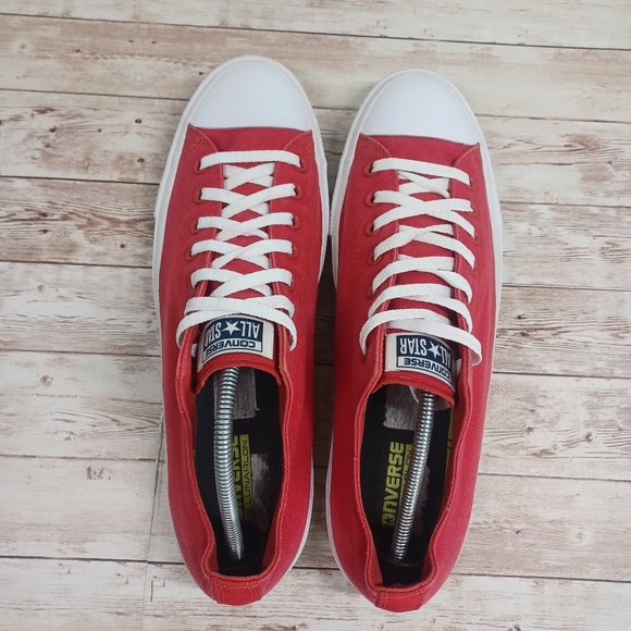 Converse Chuck Taylor II (Discontinued) Red Lunarlon Men's Sneakers Size 13 - Picture 9 of 16